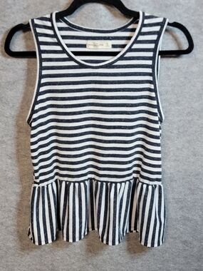 Abercrombie & Fitch Peplum Tank Top